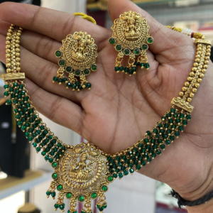 LAKSHMI GUNGURU NECKLACE SET - Image 6
