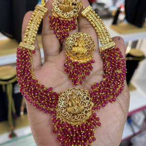 LAKSHMI GUNGURU NECKLACE SET - Image 3