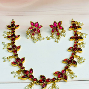 LOTUS NECKLACE SET - Image 1