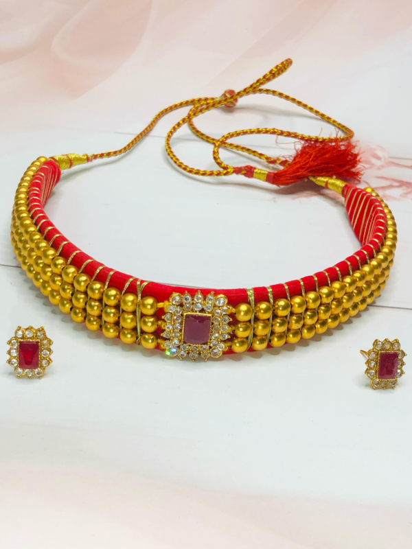 MANTRA RAJASTHANI THUSI CHOKER(01)